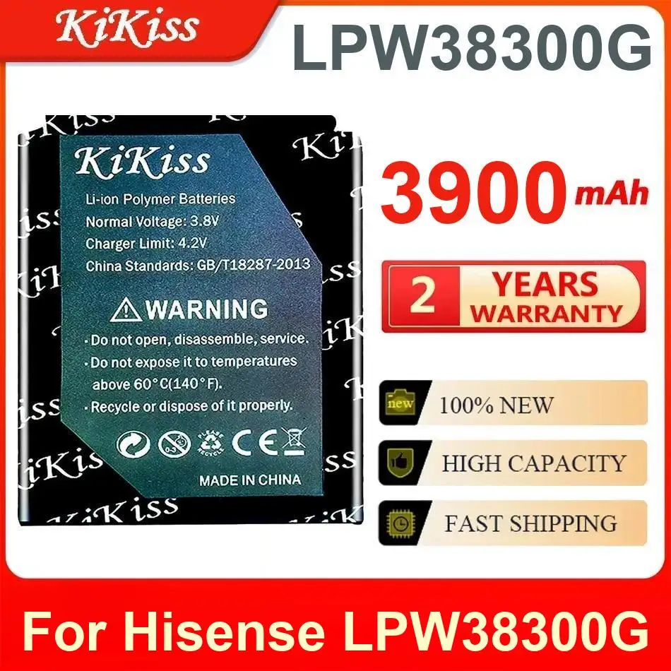 

Аккумулятор Kikiss 3900 мАч LPW38300G для Hisense