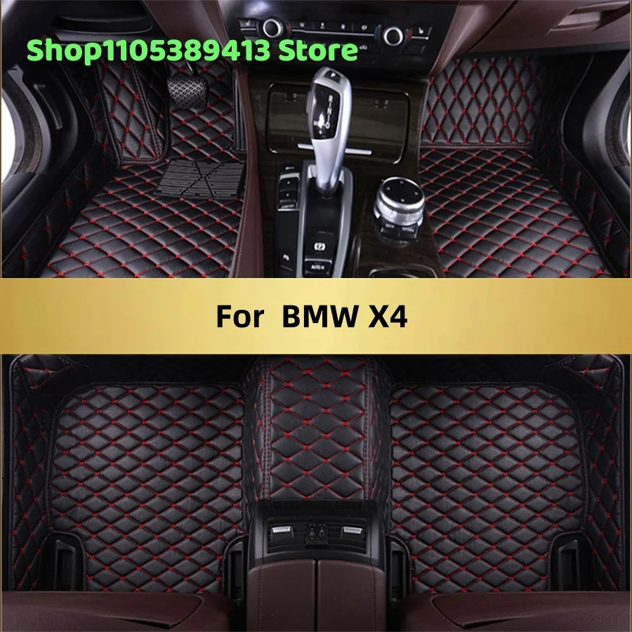 

Индивидуальные автомобильные коврики из искусственной кожи для BMW X4 2027 2026 2025 2024 2023 2022. Аксессуары для авто, коврики, ковровые покрытия.