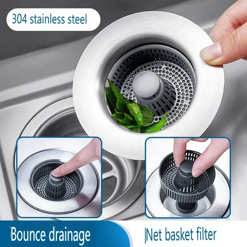 

Кухонная раковина из АБС-пластика, антиблокировочный слив для раковины, слив для раковины, защита от насекомых и универсальный дезодорант