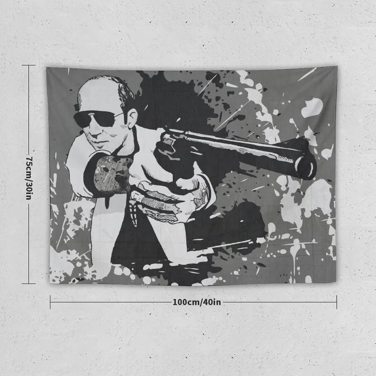 Hunter S Thompson Tapestry Home Decorating Room Decorations Aesthetic Room Ornaments Wall Decorations Tapestry