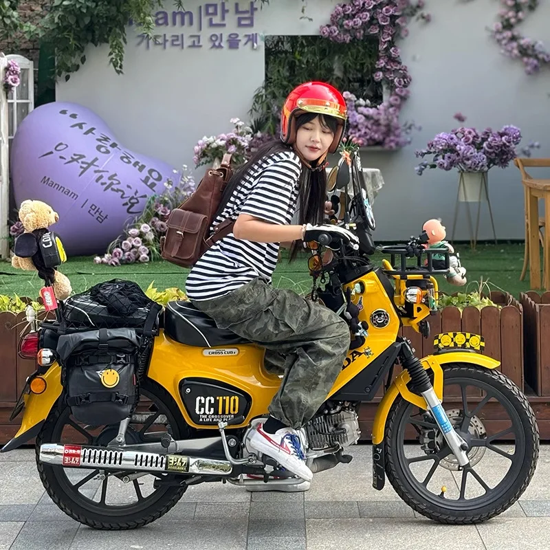 

3C Certified Retro Quarter Helmet Four Seasons General Motorcycle Electric Car Small Helmet Body Riding Helmet Pedal