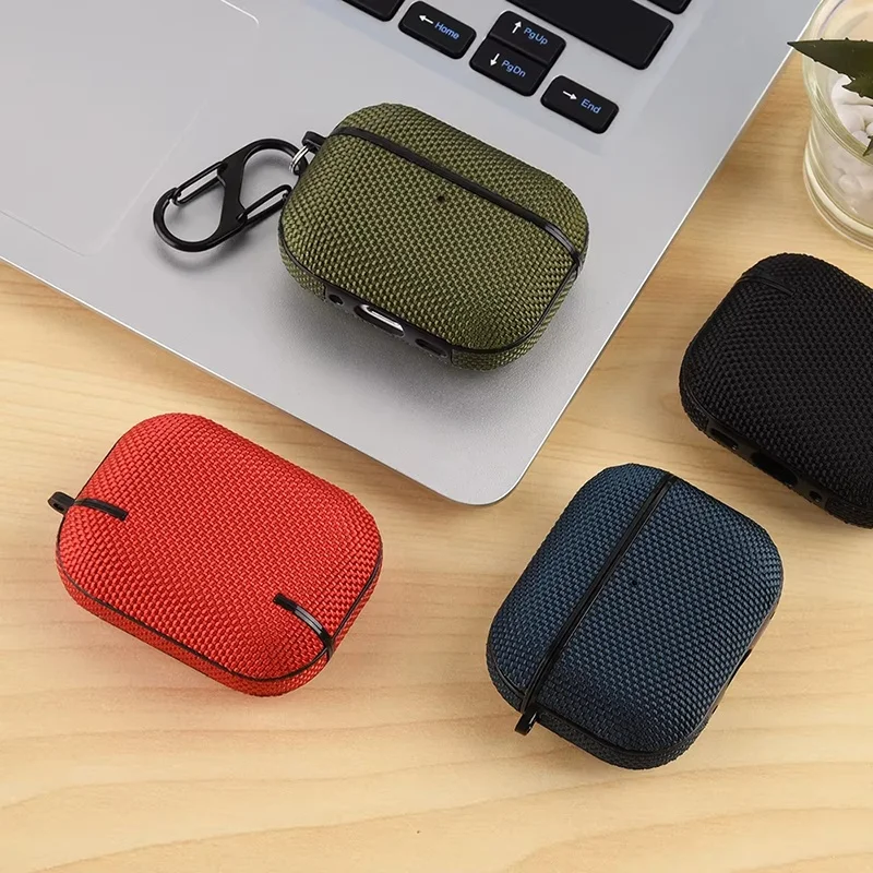 For Apple Airpods Pro 1st 2nd Generation Wireless Bluetooth Earphone Protective Cover Nylon Fabric Covers For Apple Air Pods 3