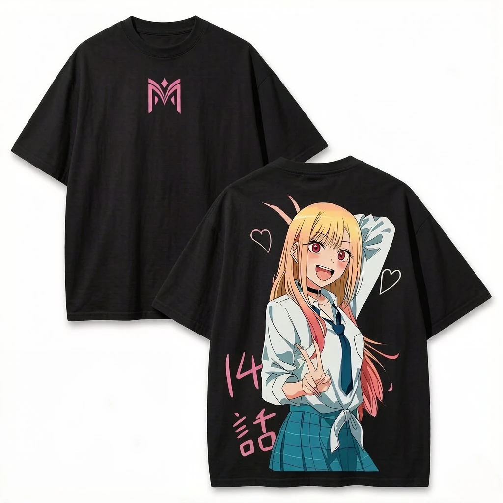 Mi atuendo: Camiseta Baby Gakawa Marlene. Apto tanto para hombres como para mujeres. Un producto popular en la tendencia del anime japonés.