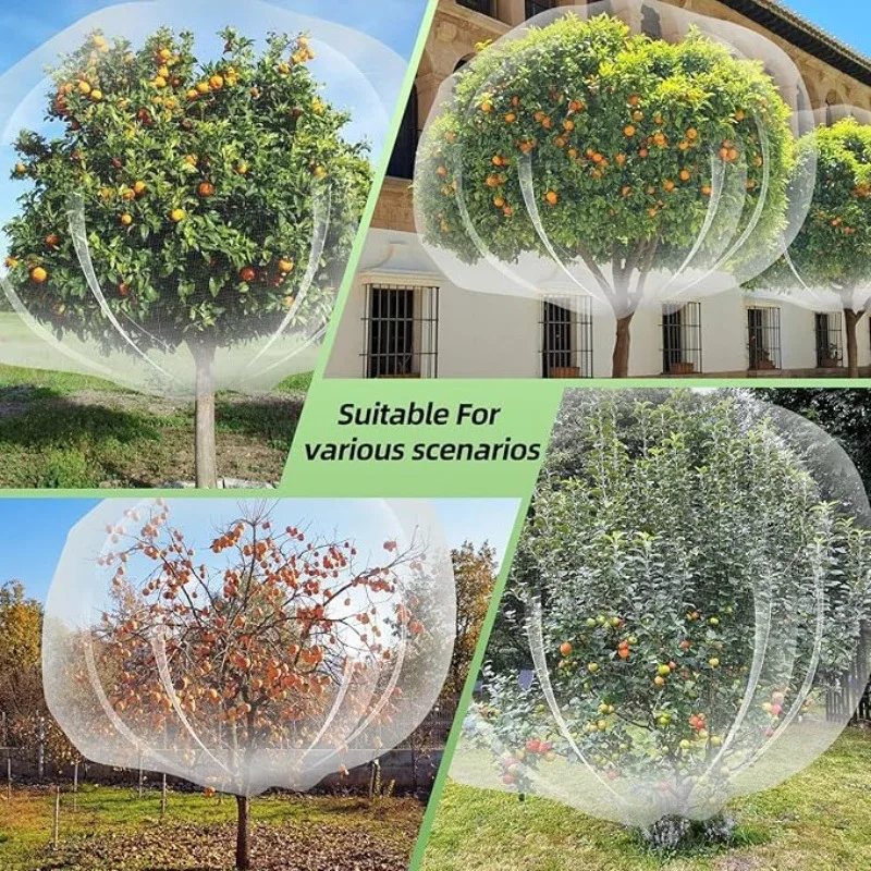 Bird Deterrent Net Fruit Orchard Anti-Pigeon Net Non-Toxic Eco-Friendly Bird Control Mesh for Agriculture Dropshipping Wholesale