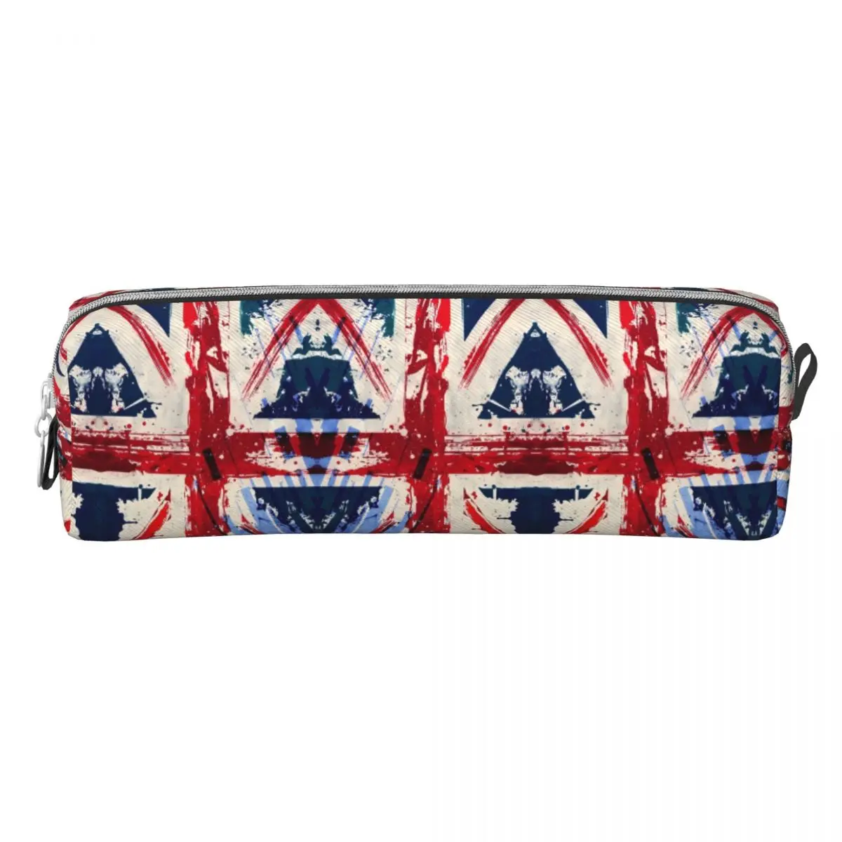 United Kingdom Flag 3D Pencil Case Print Casual Big Pencil Box Boy Girl Zipper Cool School Pencil Cases Stationery Organizer