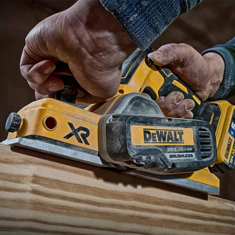 DEWALT DCP580 20V MAX Brushless Cordless Planer Quick Cutting High Efficiency Compact Motor Power Tools