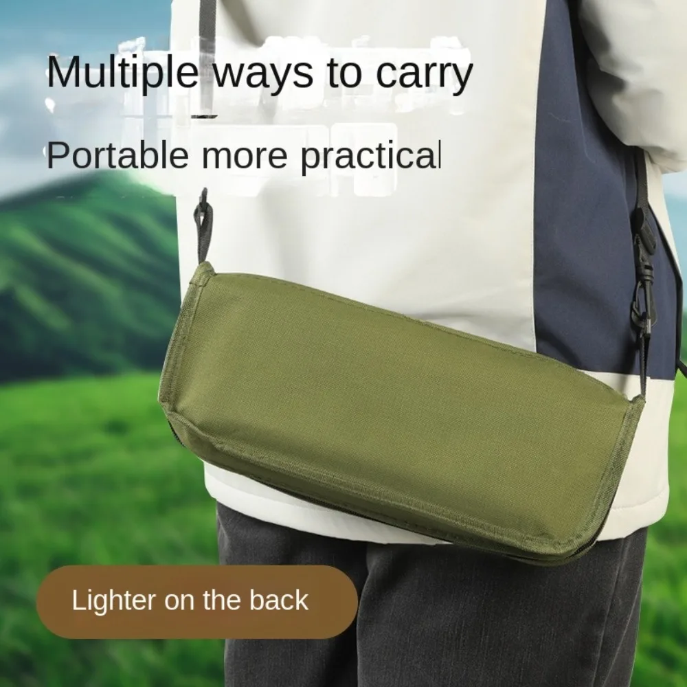 Taburete de mochila plegable resistente al desgaste, silla plegable deportiva cruzada resistente, taburete con estuche para lápices estilo bolso de carga fuerte