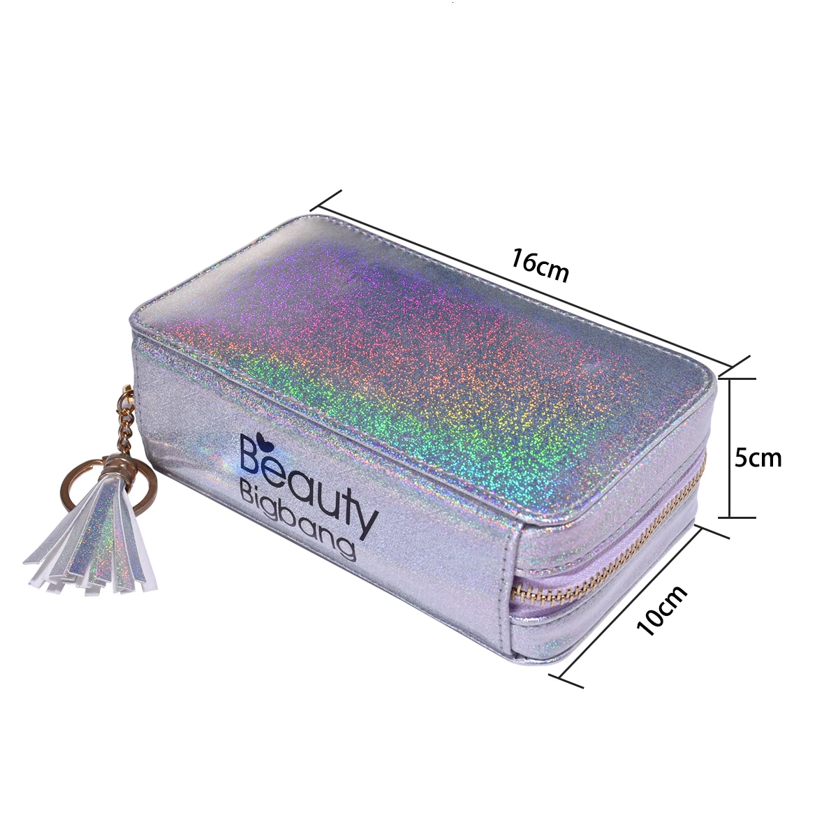 BEAUTYBIGBANG ختم لوحة تخزين حقيبة حالات متعددة الوظائف رشاقته المسافر مسمار الفن ختم حقيبة منظم جيوب للإزالة