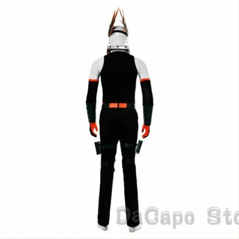 2025 22 Anime My Hero Bakugou Katsuki Cosplay Academia peluca hombres adultos pantalones abrigo cinturón trajes disfraz de Halloween Pro