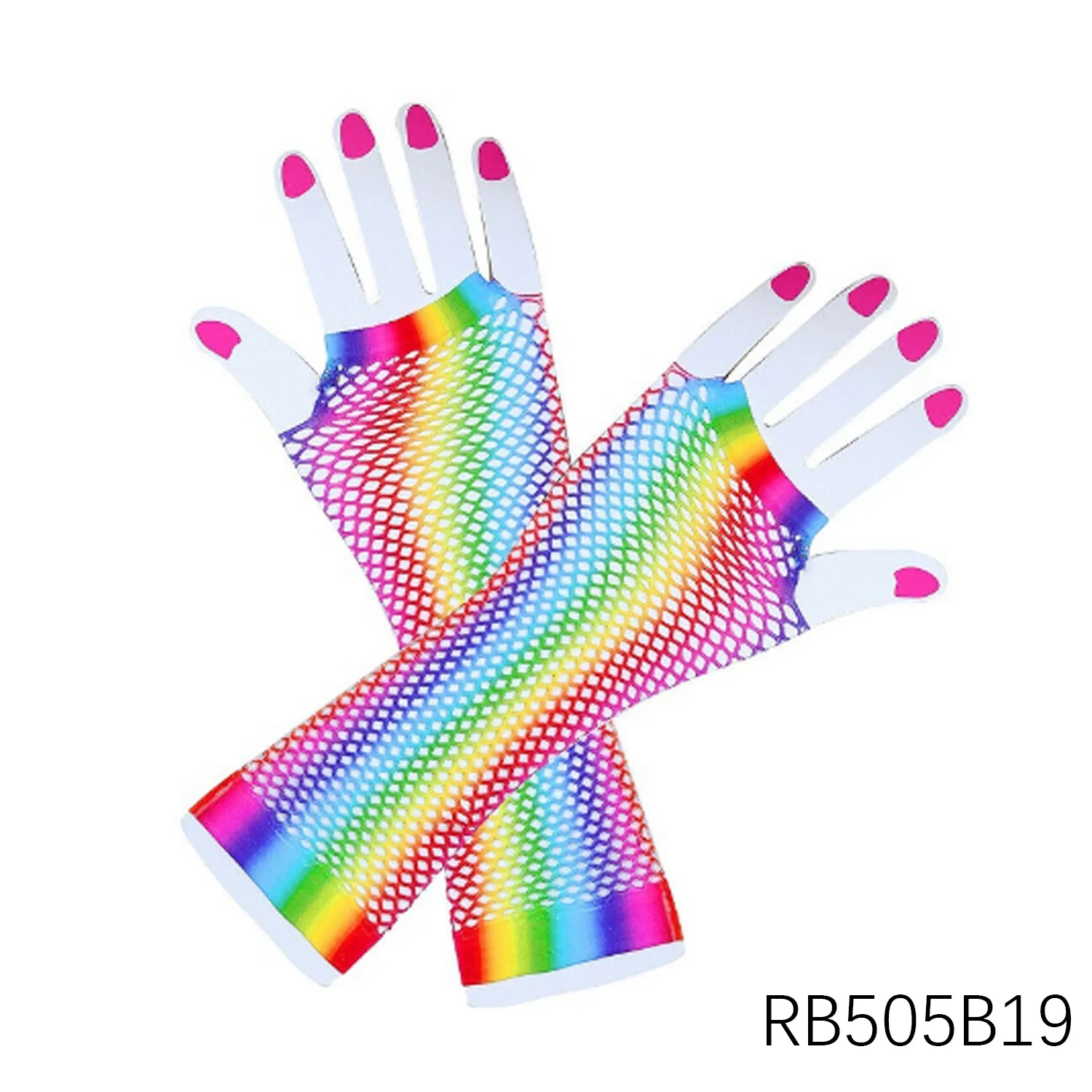 PESENAR's 1980s character costumes include headbands, gloves, short skirts, necklaces, etc