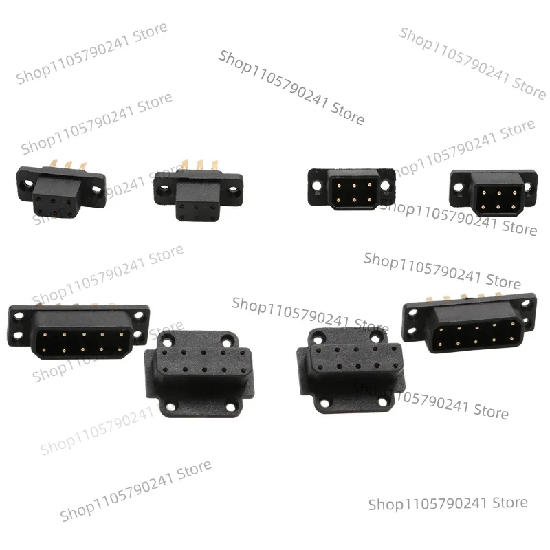 5Pairs VTOL Drone MX 10pin 6pin Male Female Connectors 5A Servo Quick Release Plug for RC Turbojet Model Airplane
