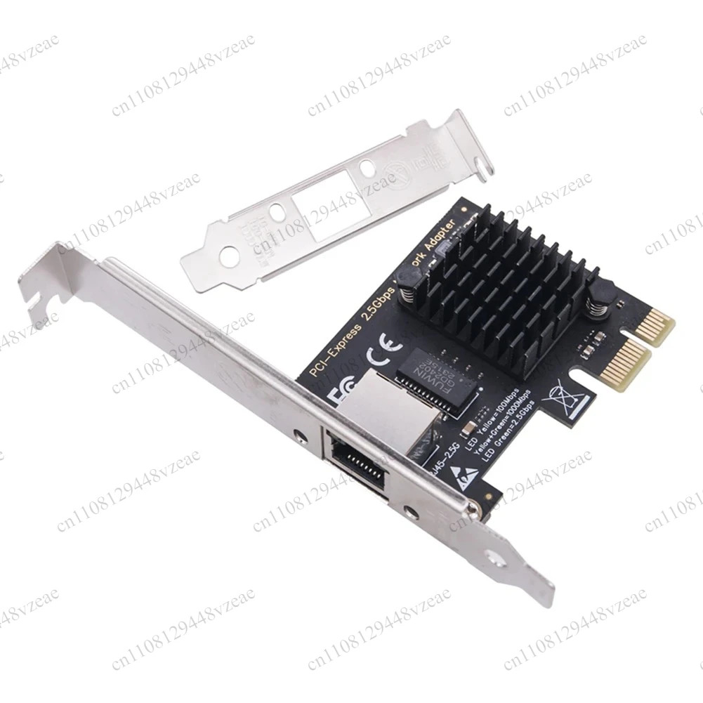 RTL8125BG Chip PCI Express Ethernet LAN Adapter for PC 1/2/4 Port 2.5GB PCIe Network Card 2.5 Gigabit Ethernet Interface Adapter