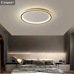 Luz LED de techo moderna, lámparas redondas de 20/30CM para pasillo, sala de estar, escaleras, balcón, decoración del hogar, iluminación Lustre