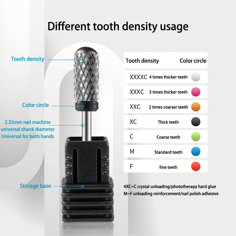 電動ネイルドリル,研磨ヘッド,ラウンドヘッド合金,タングステン鋼,マニキュア研磨ツール