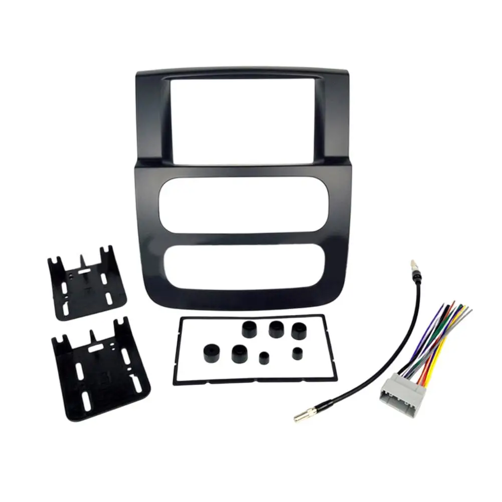 

Аксессуары для навигации Dodge для RAM 1500, лицевая рамка, модификация автомобиля, как показано на рисунке, улучшение интерьера автомобиля