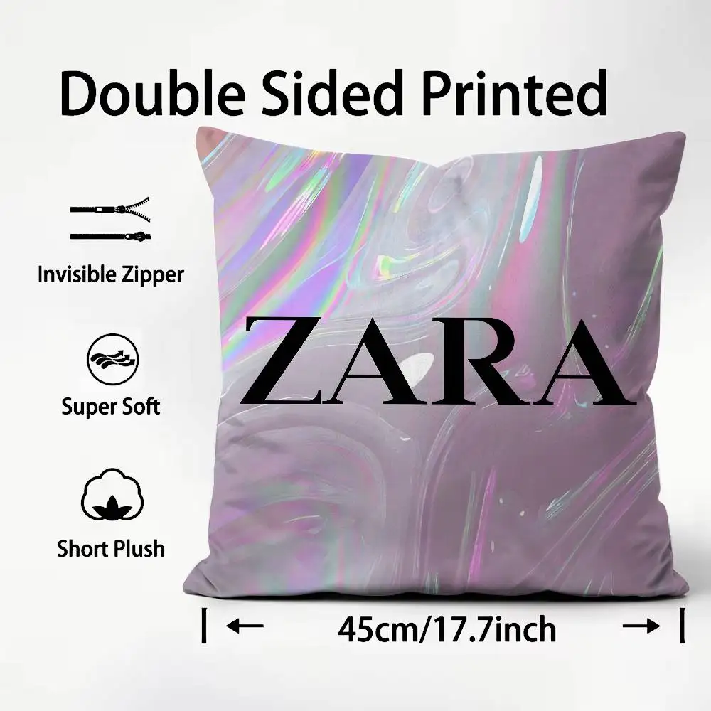 ZARA Pillow Case Pattern Printed Pillowcase For Living Room Sofa Cushion Cover & Bedroom Decor