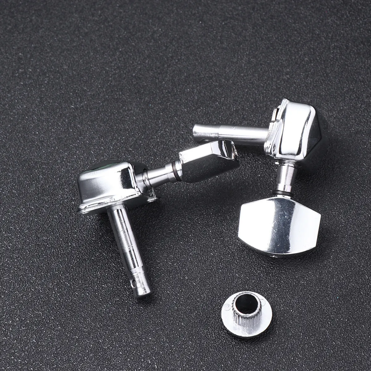 6Pcs Guitar Tuning Keys Heavy Duty Metal Build Ideal Replacement for Worn Broken Pegs Folk Electric Guitar Maintenance Essential