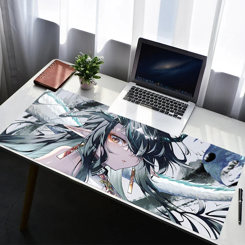 Gaming Arknights Dusk Mouse Pad Tappetino da scrivania Gamer Professional Premium Mousepad Accessori per il controllo della velocità Tappetino per tastiera durevole