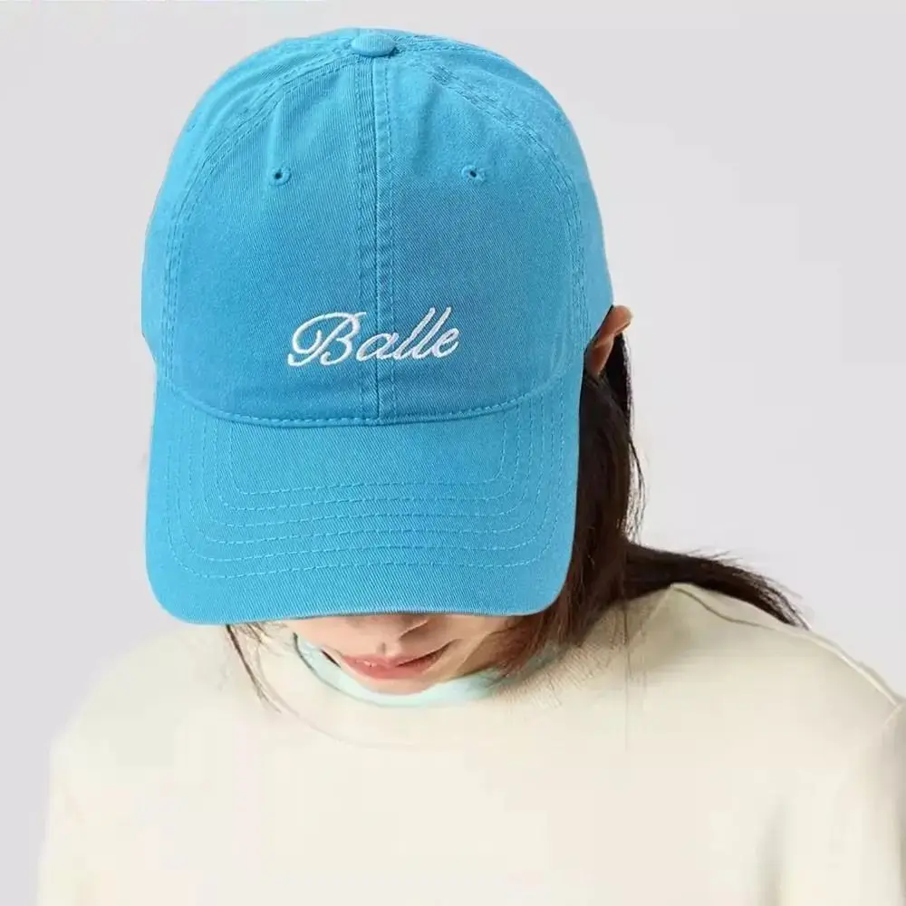 

Дышащая бейсболка с дофамином, регулируемая моющаяся винтажная кепка с утиным языком и буквами, анти-УФ-защита, уличная шляпа Snapback, унисекс