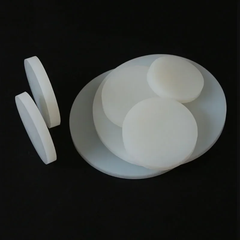 White Solid Round Silicone  Seal Gaskets Pad