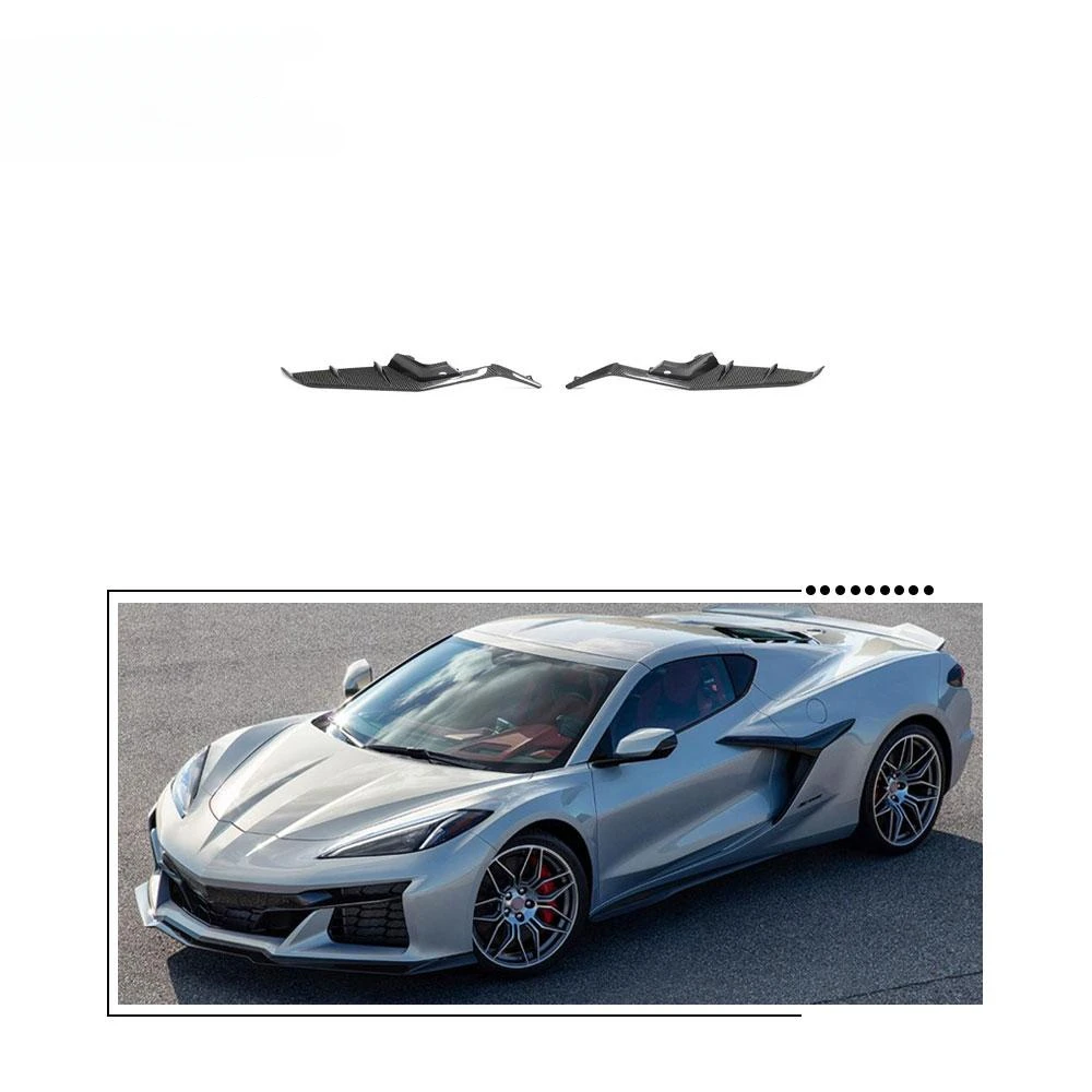 

JCSPORTLINE Carbon Fiber Chevrolet Corvette C8 Z06 Front Bumper Grille Insert Coupe 2 Door