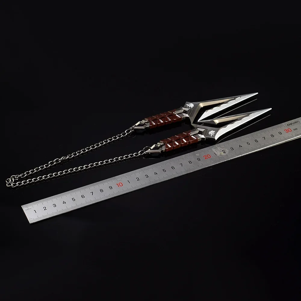 Solveant arma Kuronami No Yaiba livello 2 Kunai Ninja agenti Melee metallo arma modello accessori ornamenti regali giocattoli per ragazzo