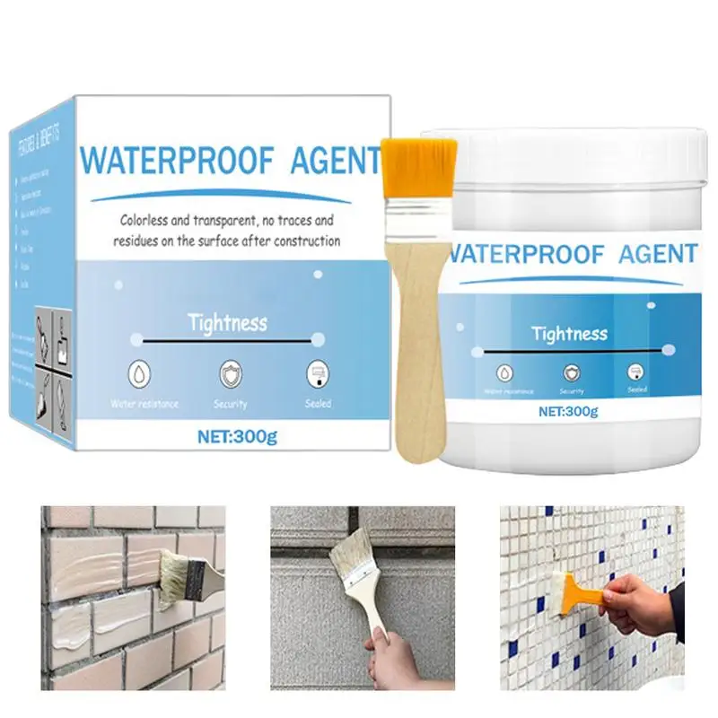 300g Invisible Insulating Sealing Glue Transparent Leak-Free Coating Adhesive for Bathroom Kitchen Toilet Repair Tools