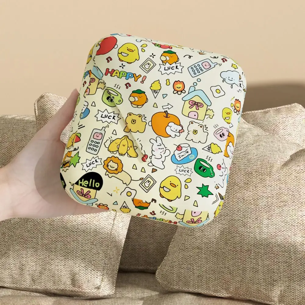 Cloth Self-adhesive Camera Storage Bag Cartoon Pattern Anti Scratch Portable Magic Makeup Bag Wrapping Cloth Soft