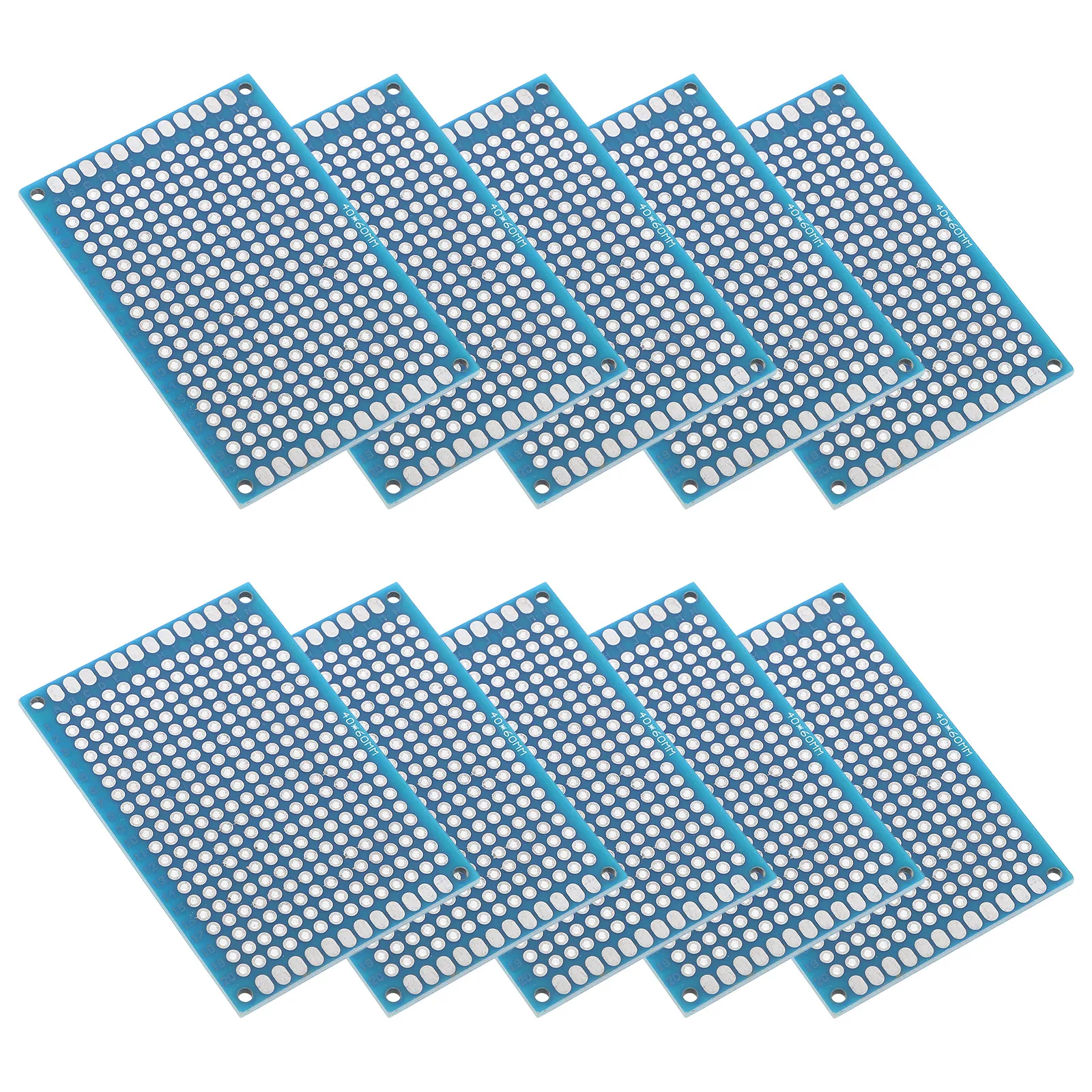 

10Pcs Double Sided Circuit Boards Pcb Universal Boards for Welding Solderable Electronic Project Supplies Circuit Board DIY