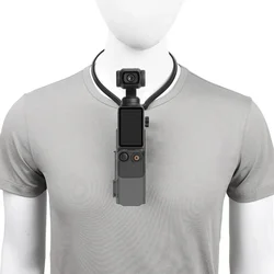 Supporto per collo cardanico staffa per cinturino con cordino adattatore per riprese di prima prospettiva per fotocamera DJI Osmo Pocket 3 / Pocket 2 1