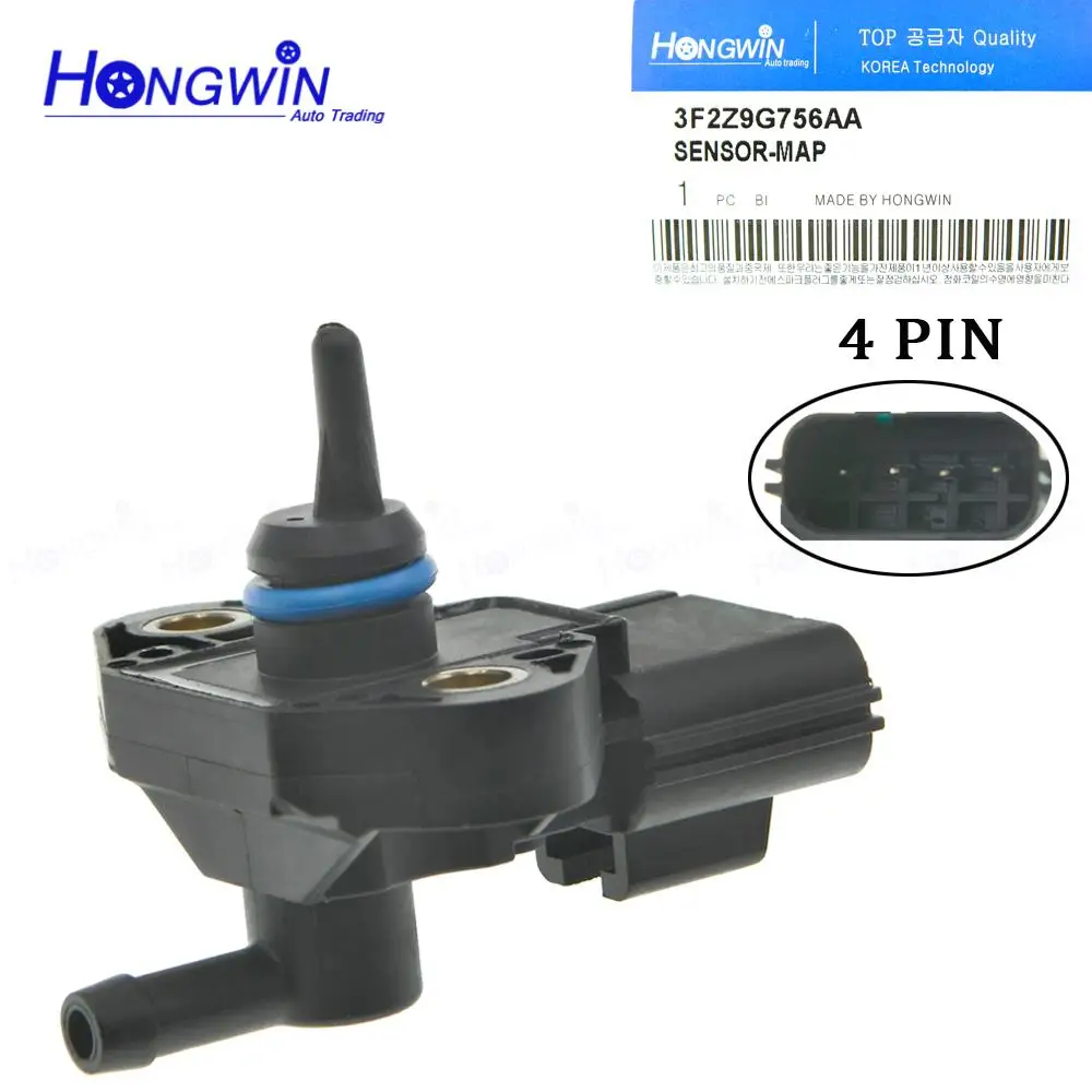 Sensor de mapa de presión total, colector 3F2Z9G756AA, para Ford Crown, Victoria, Freestyle, Lincoln, navegador, Mercury y