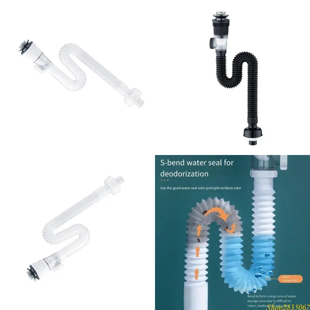 

Ванная комната для мытья базина дренажная труба Антикланирующая раковина ситечко дезодорант трубопроводы 831f