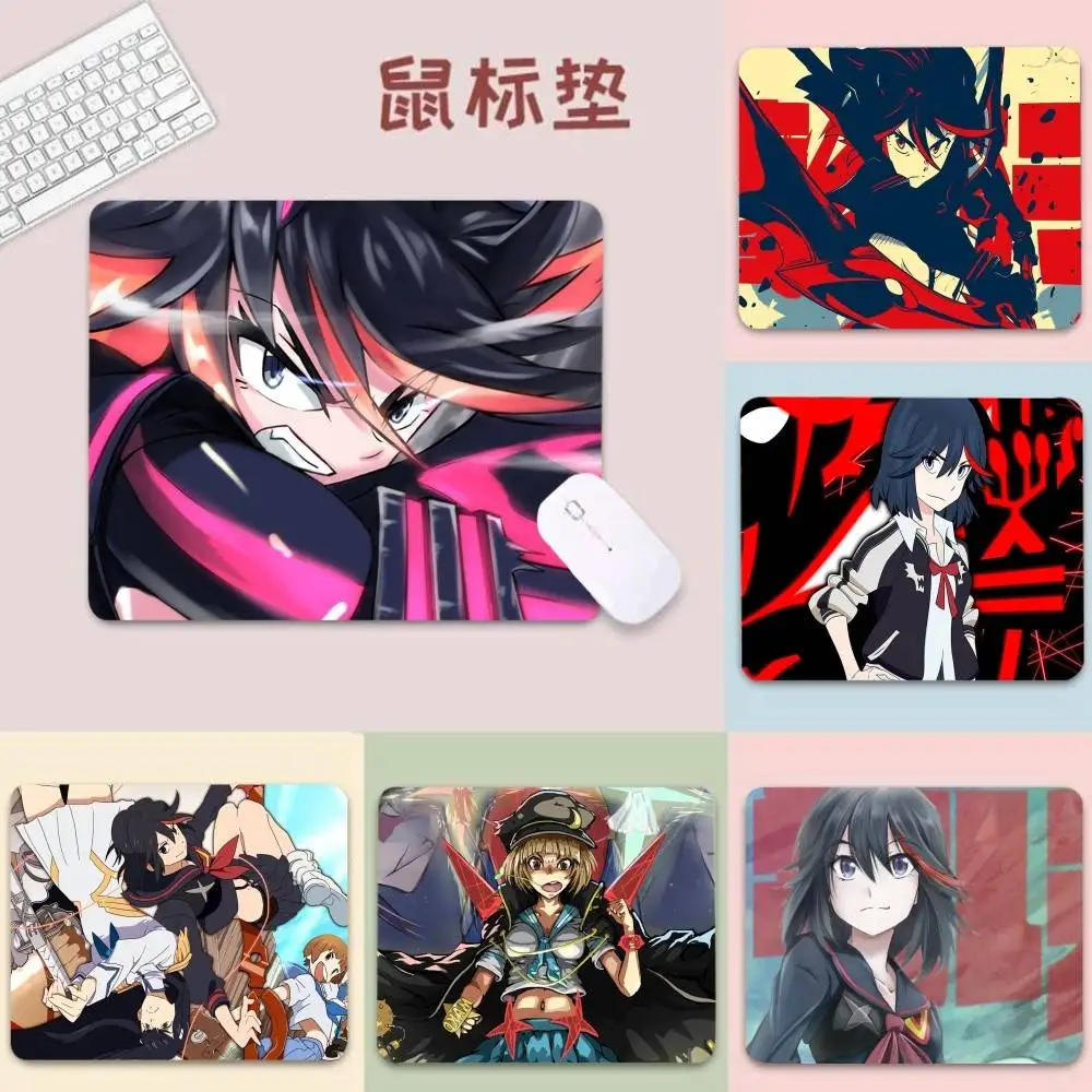 

Коврик для мыши KILL La KILL с нескользящим покрытием, с мультяшным аниме-дизайном, для геймеров, гладкий, для ПК