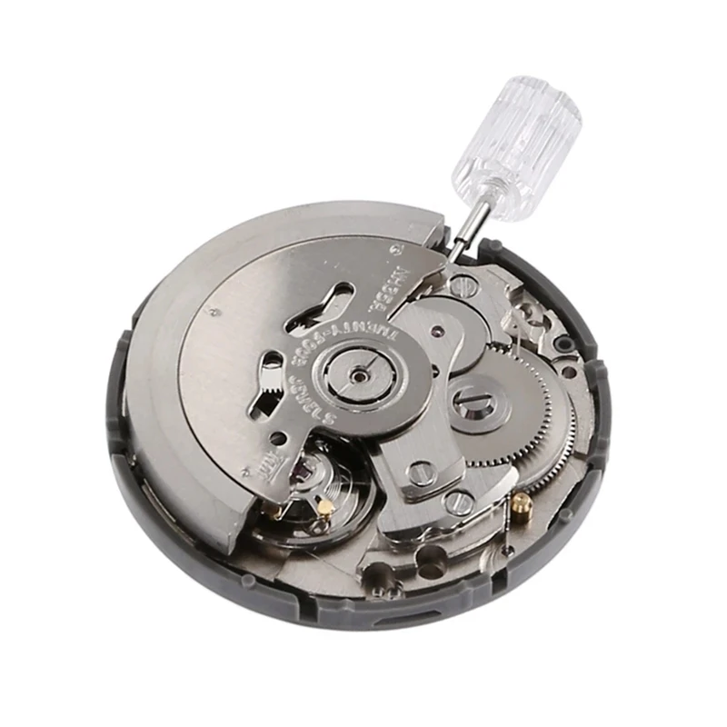 NH35/NH35A Movement 6-Digit Black Single Calendar Three-Needle High-Precision Automatic Mechanical Movement Replacement