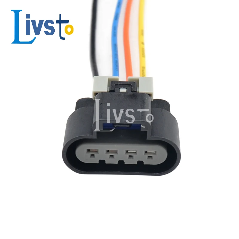 4 Pin Female Auto Connector Fuel Pump Gas Online Pump Wire Harness Plug Socket 15326633 15326631