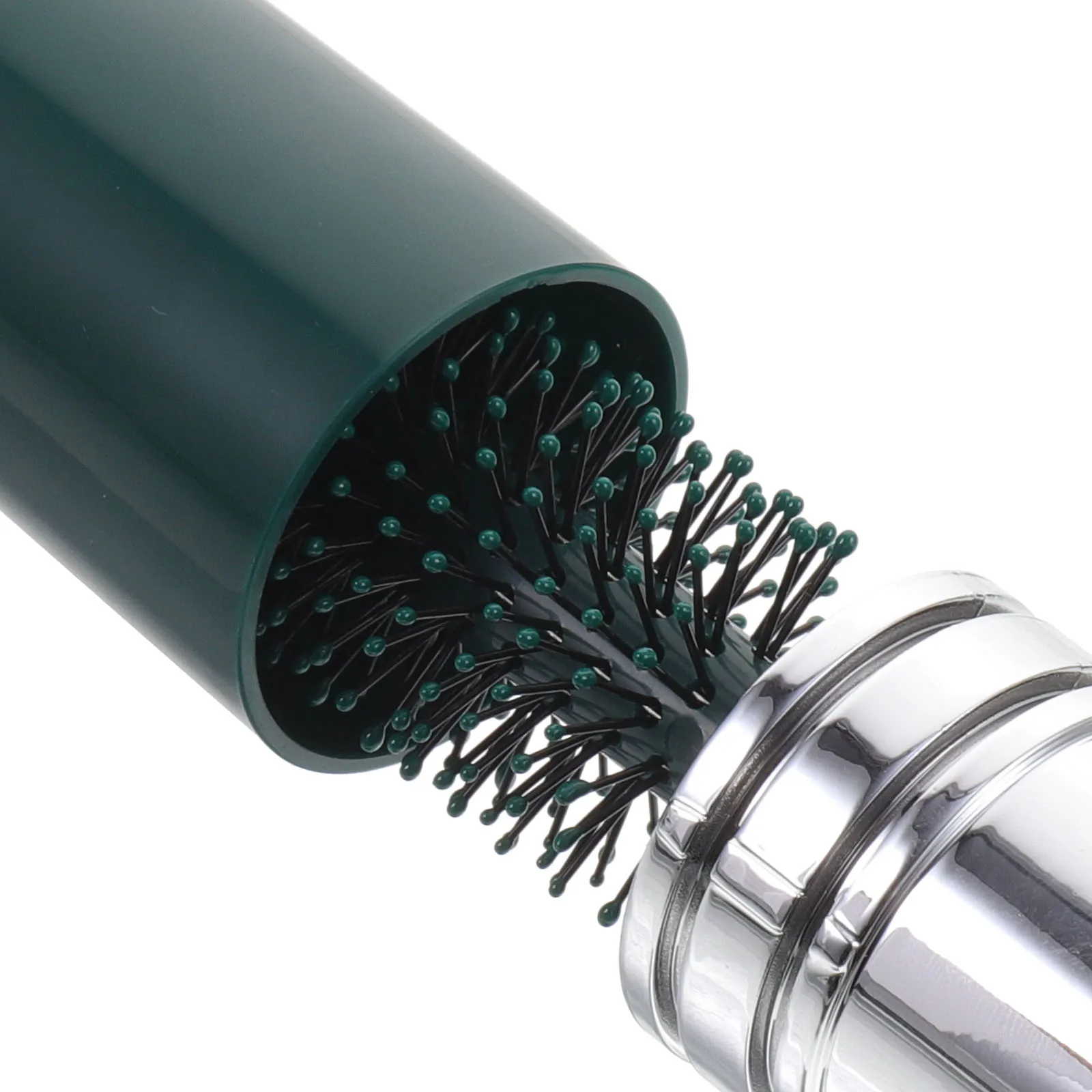 

Portable Roll Hairbrush Blow Drying Curling Brush Round Styling Tool Anti Static Detangling Scalp Massage Bristle Brush for Wet