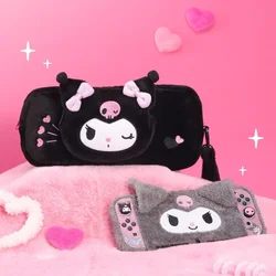 Sanrio Switch Storage Bag Oled Soft Bag Kuromi Co Branded Crossbody Bag Cute Bag Cartoon Large Capacity Can Carry Luggage Gifts