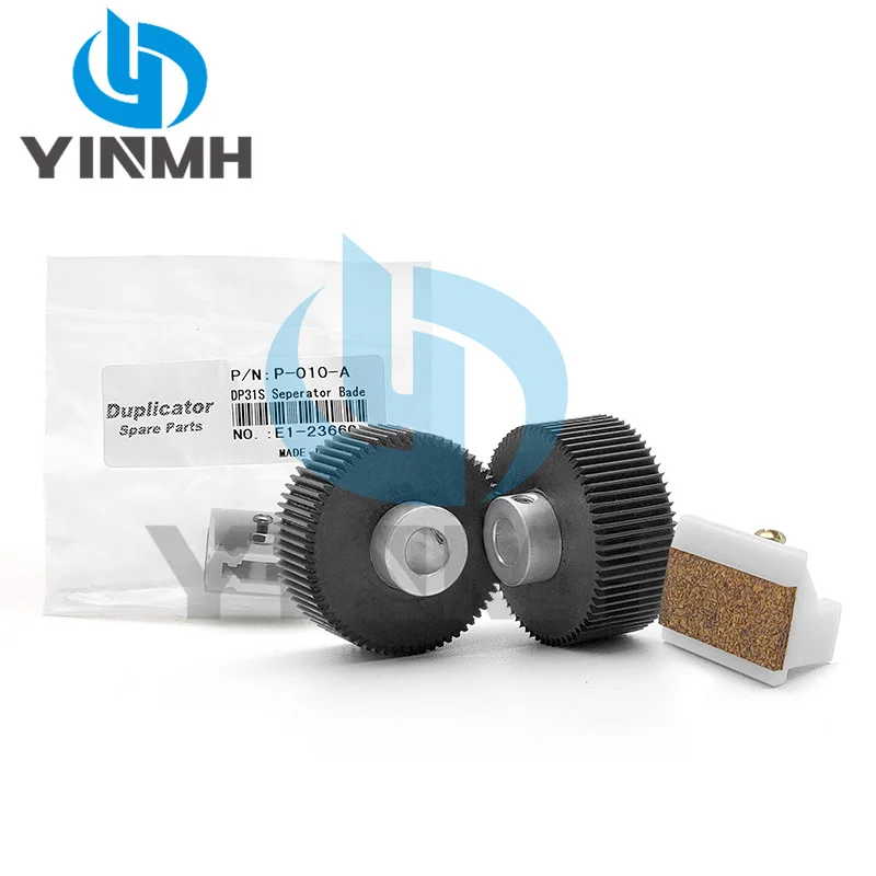 3PCS Compatible PickUp Roller Kit compatible for Duplo Duplicator 31S 33S 43S 430 24F 2050 24S 4030 3050 Pickup Pickup Pad
