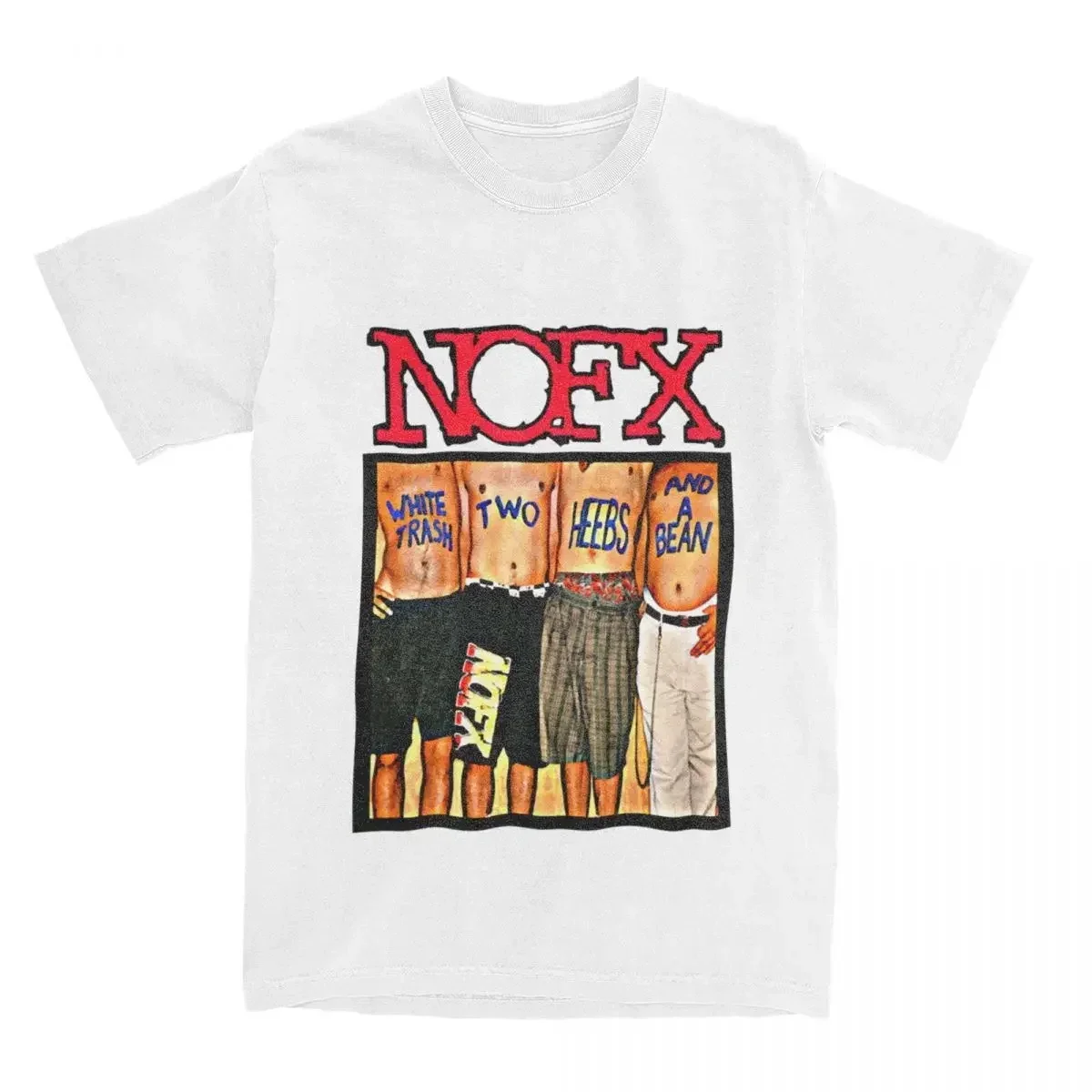 Nofx Punk Rock Band T-Shirt Men Women  Plus Size O-Neck Streetwear Harajuku Casual Vintage Unisex Tees