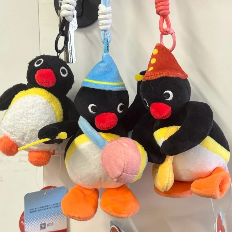 新しいオリジナルピングーペンギン雪バンドシリーズぬいぐるみ素敵なバックパックチャームぶら下げ人形かわいい友達バンド飾りかわいいギフト