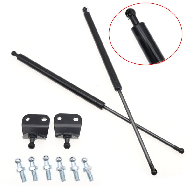 2pcs 1100N 300/350/400/450/500/600mm Gas Strut Bars Gas Spring Support Boot Bonnet Car Caravans Doors Windows Hatches Boat Bus