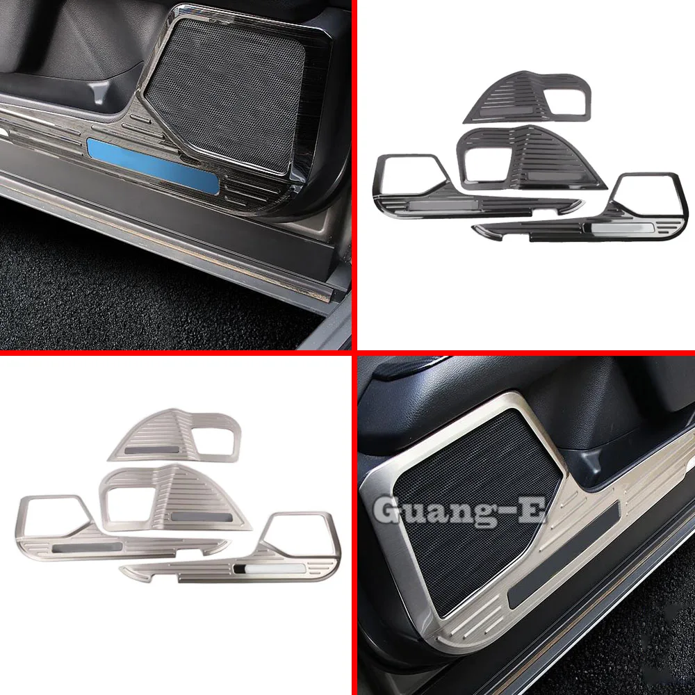 

Car Stainless Steel Frame Door Cover Anti-Kick Board Stick Trim Hood For Lexus UX200 UX260H UX 200/250H/260H 2019 2020 2021 2022
