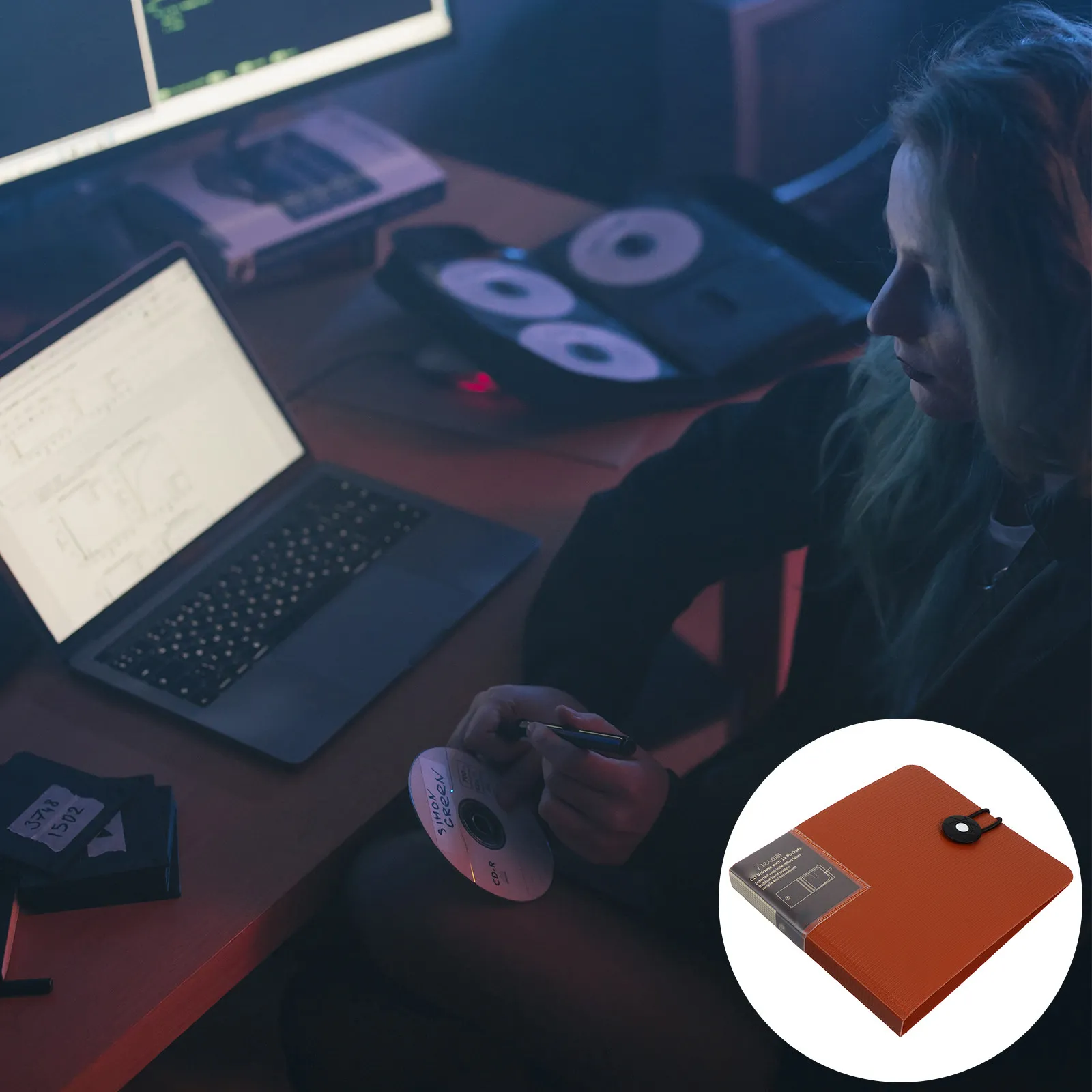 12-Slot Cd Storage …