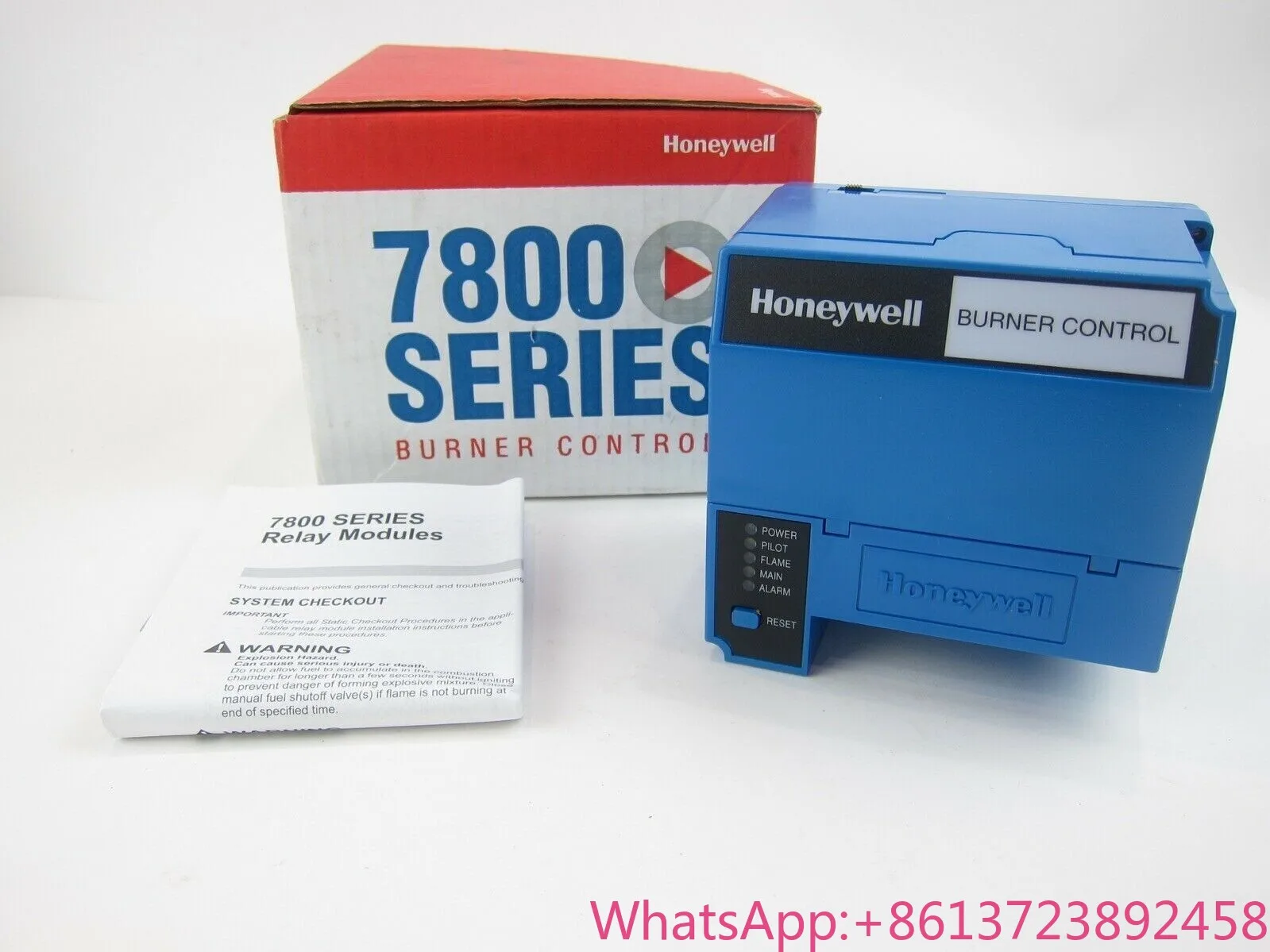 

Long warranty EXPRESS SHIP New Honeywell RM7840L 1075 burner control RM7840L1075