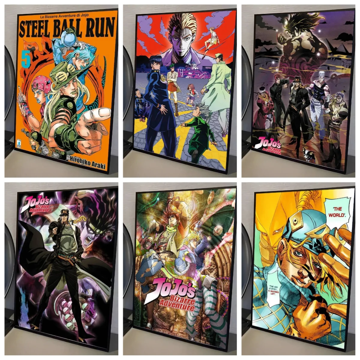 1000 PCS Puzzle for Adult JoJos Bizarre Adventure Retro Difficulty Games Educational Toys Christmas Gift Decorative Painting