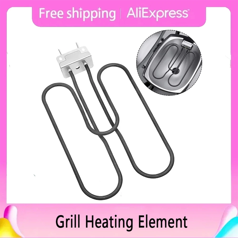 

120/230V Grill Heating Element For Weber 65620-Q140 Q1400 Grills For Weber 80342 80343 Replace Kitchen Baking Grill Heating Pipe