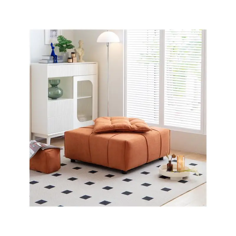 Armless Modular Sectional Sofa Chair with Removable Back Cushion for Living Room - 33.1