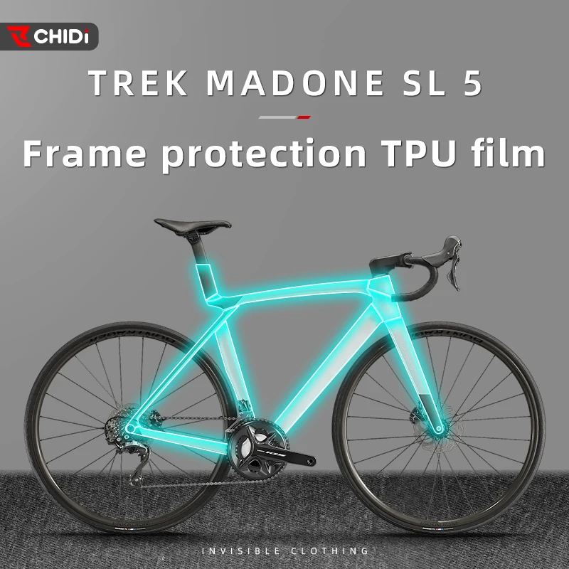 Bike fully painted protective film, bike accessories, full body protection, the best protection,For TREK MADONE GEN8 SL5