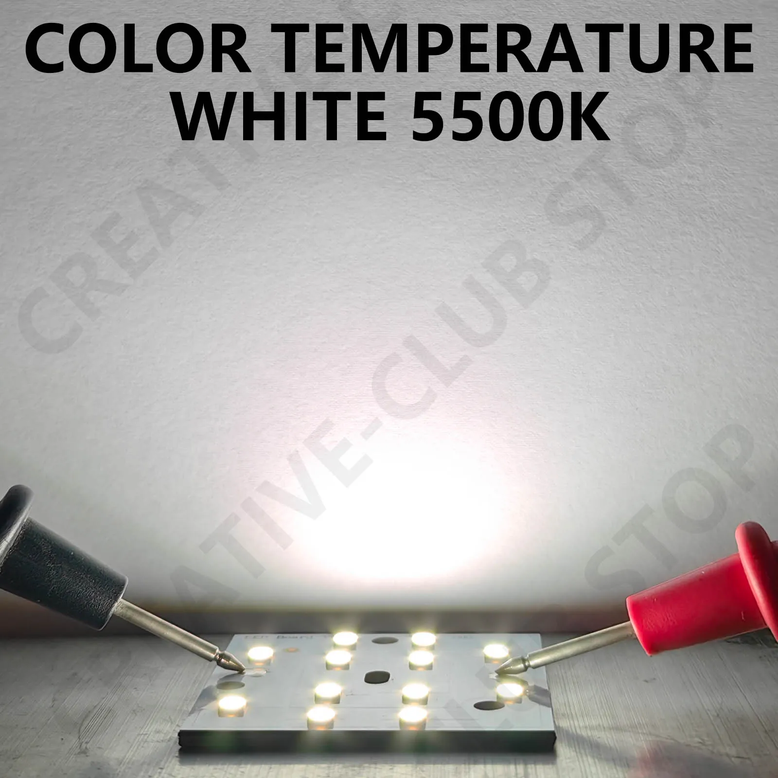 42*42mm SMD DC24V podświetlić lampę LED źródło światła 300mA uniwersalne koraliki do lampy 8W białe światło rozpraszające wysokiej temperatury