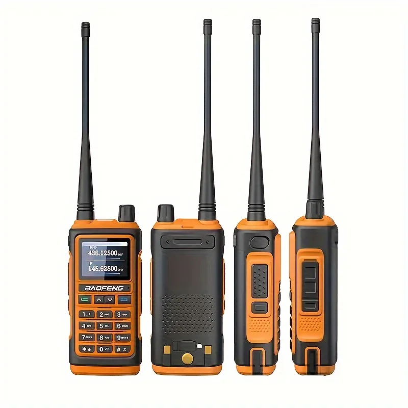 1pc Baofeng UV 17 Walkie Talkies, Four Bands Wireless Frequency Waterproof Two Way Radio, Long Range , Outdoor Supplies